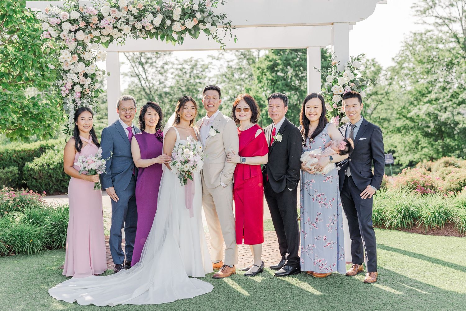 Dominion valley country club wedding pictures