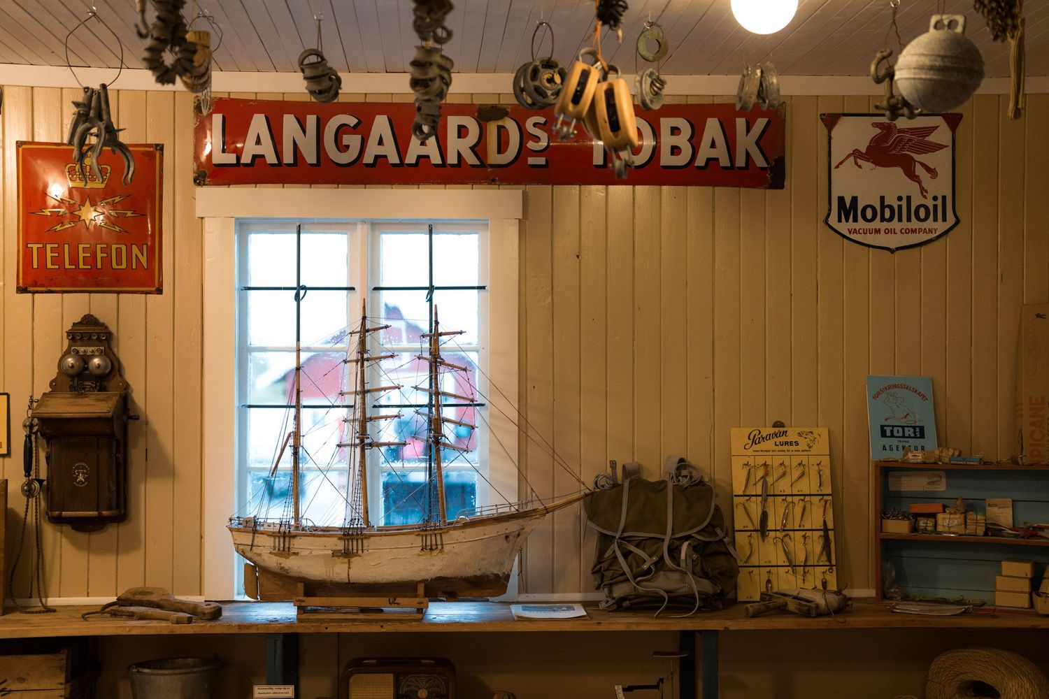 musée magasin pêche lauklines