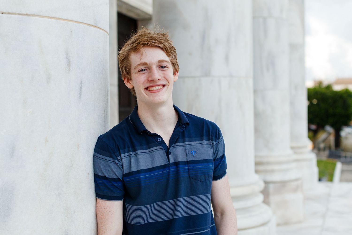 Portrait of a boy. Capitol Building. San Juan, Puerto Rico.