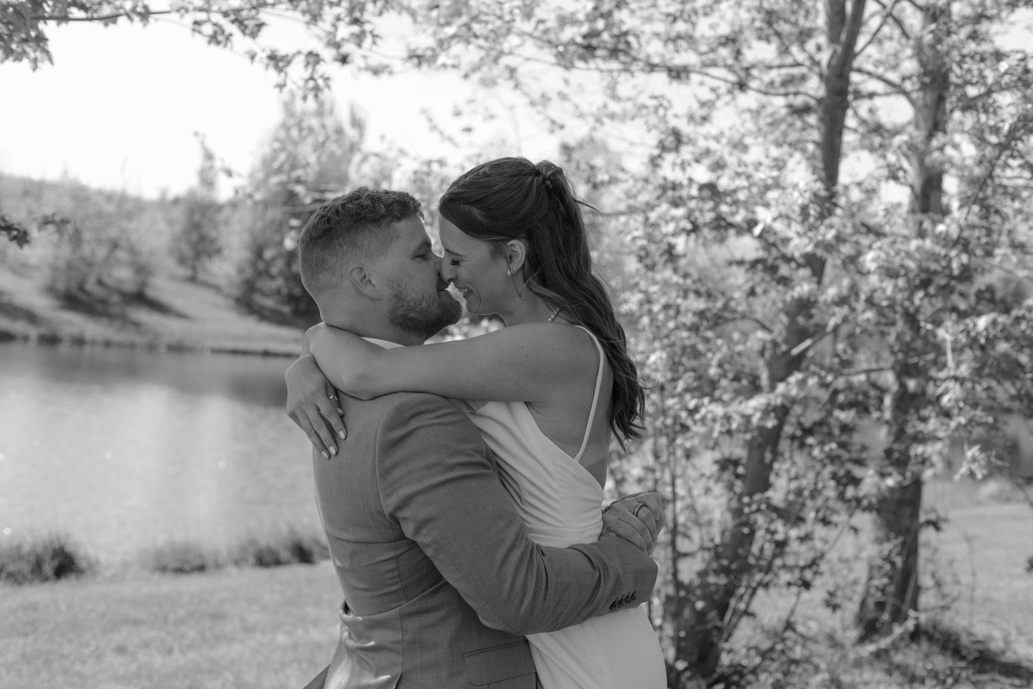 Documentary styled wedding photographer