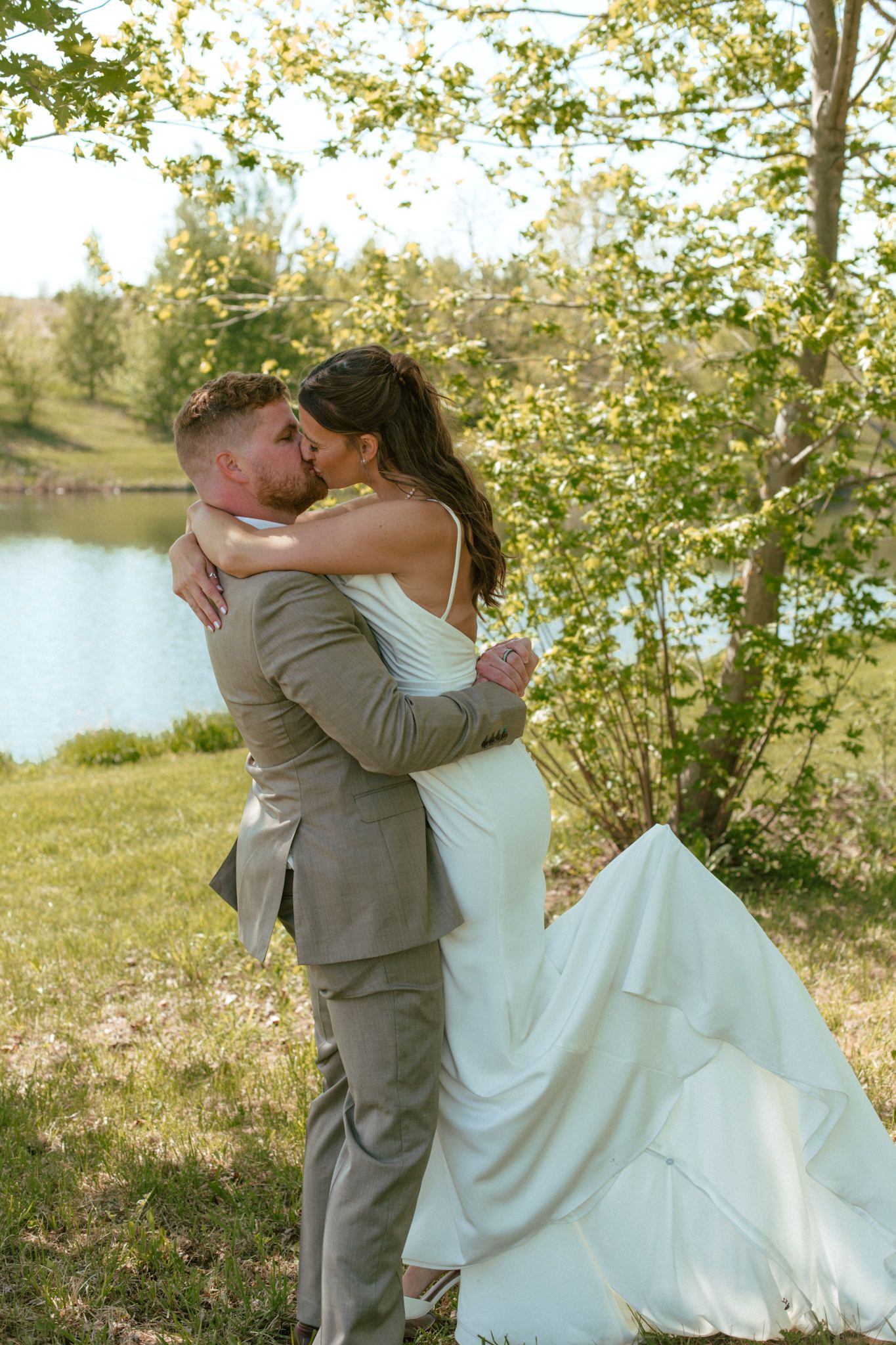 Documentary styled wedding photographer