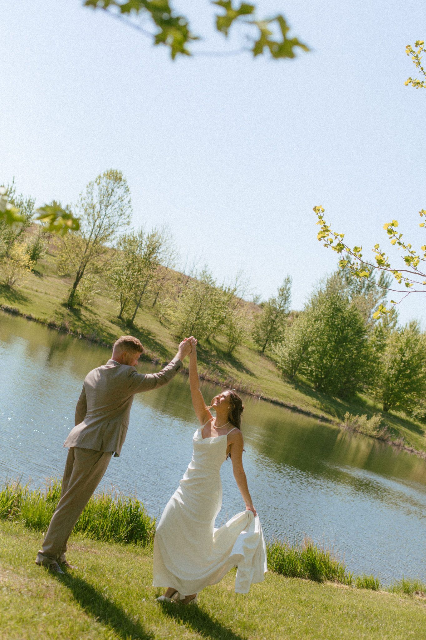 Documentary styled wedding photographer
