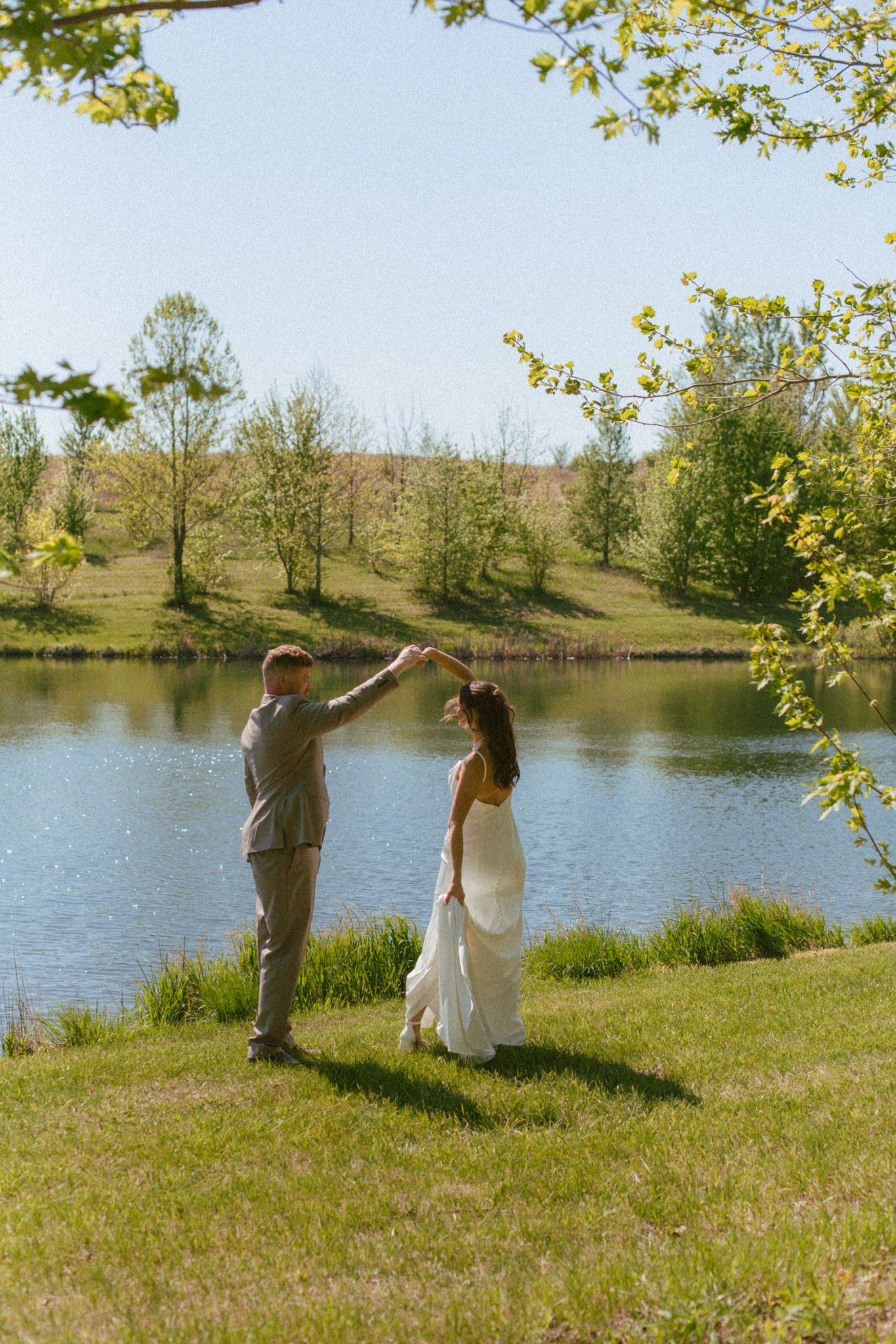 Documentary styled wedding photographer