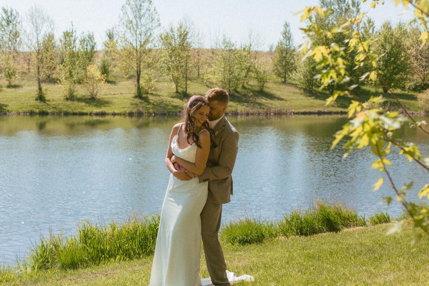 Documentary styled wedding photographer