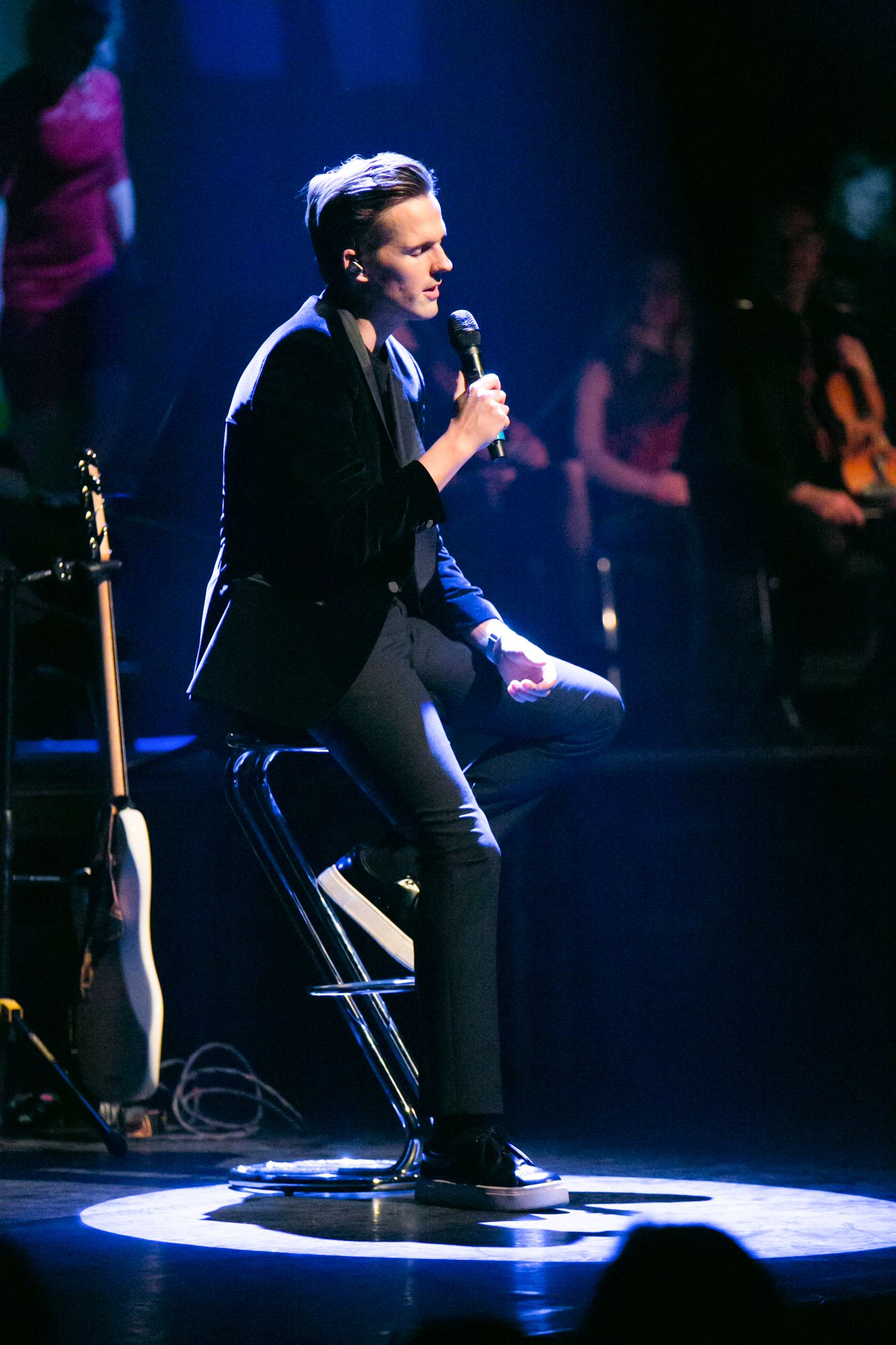 Matildas jul med David Lindgren i  Louis De Geer Konsert & Kongress i Norrköping. Fotograf Rebecca Nordin.