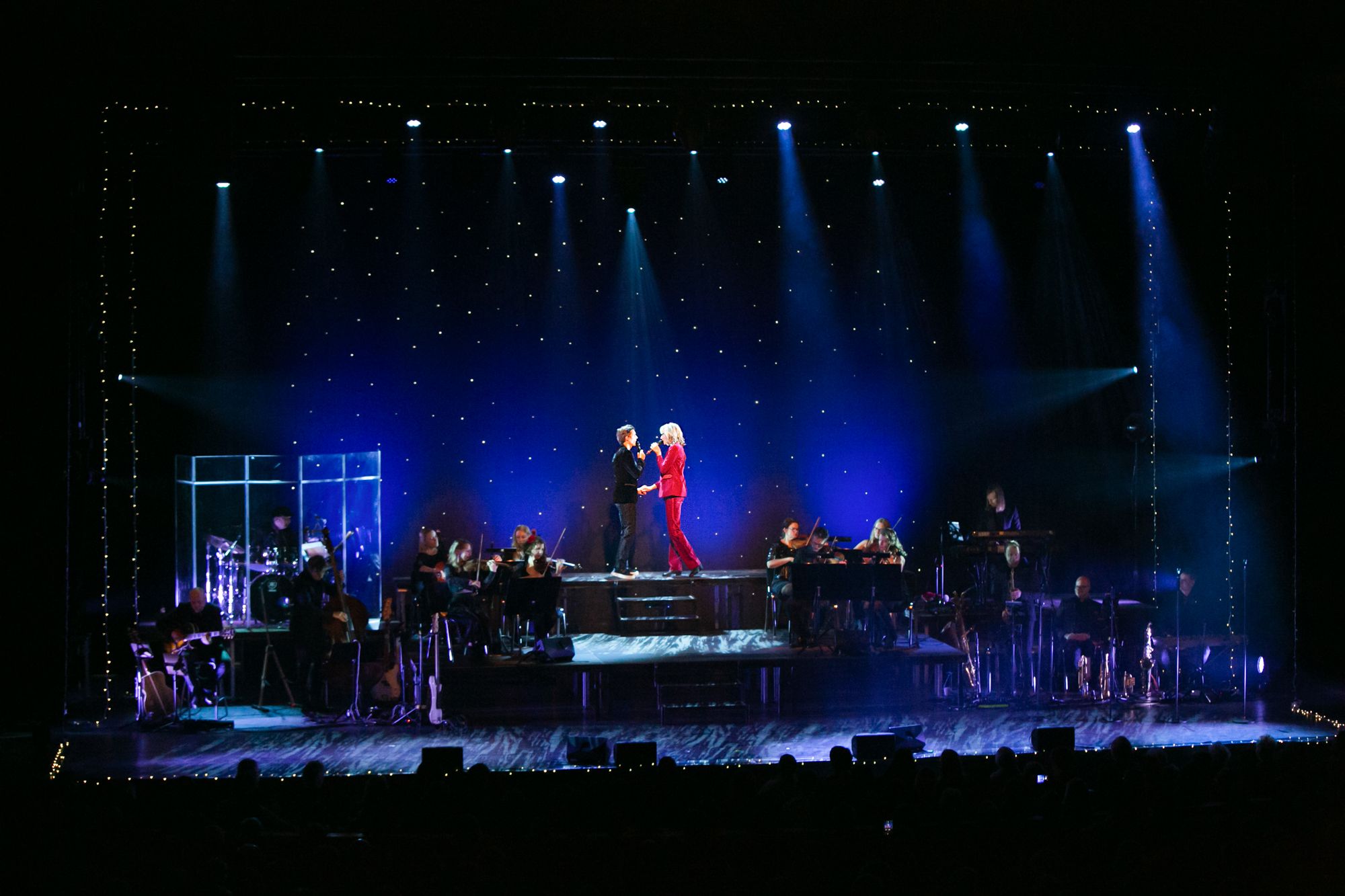 Matildas jul med David Lindgren i  Louis De Geer Konsert & Kongress i Norrköping. Fotograf Rebecca Nordin.