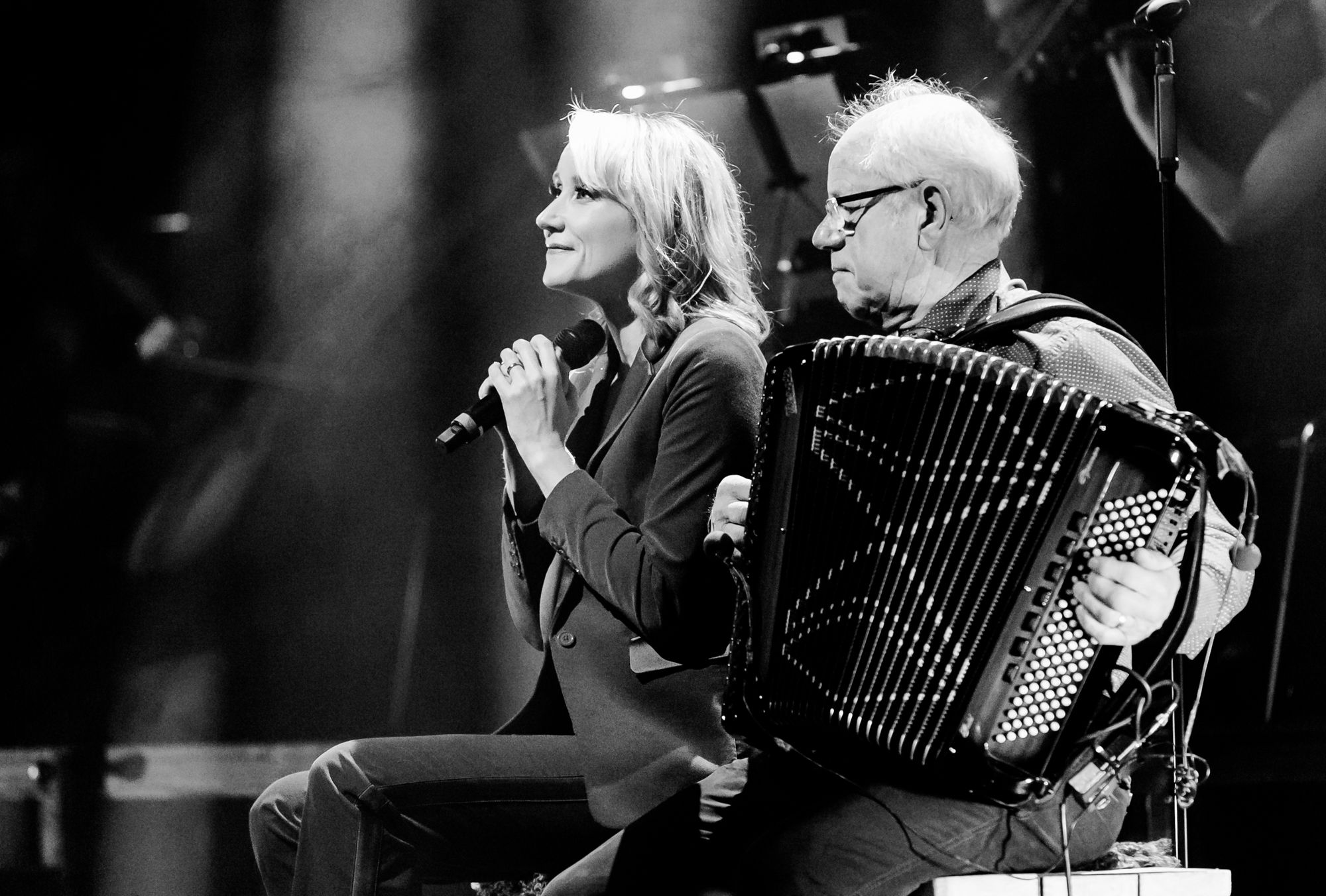Matildas jul med David Lindgren i  Louis De Geer Konsert & Kongress i Norrköping. Fotograf Rebecca Nordin.