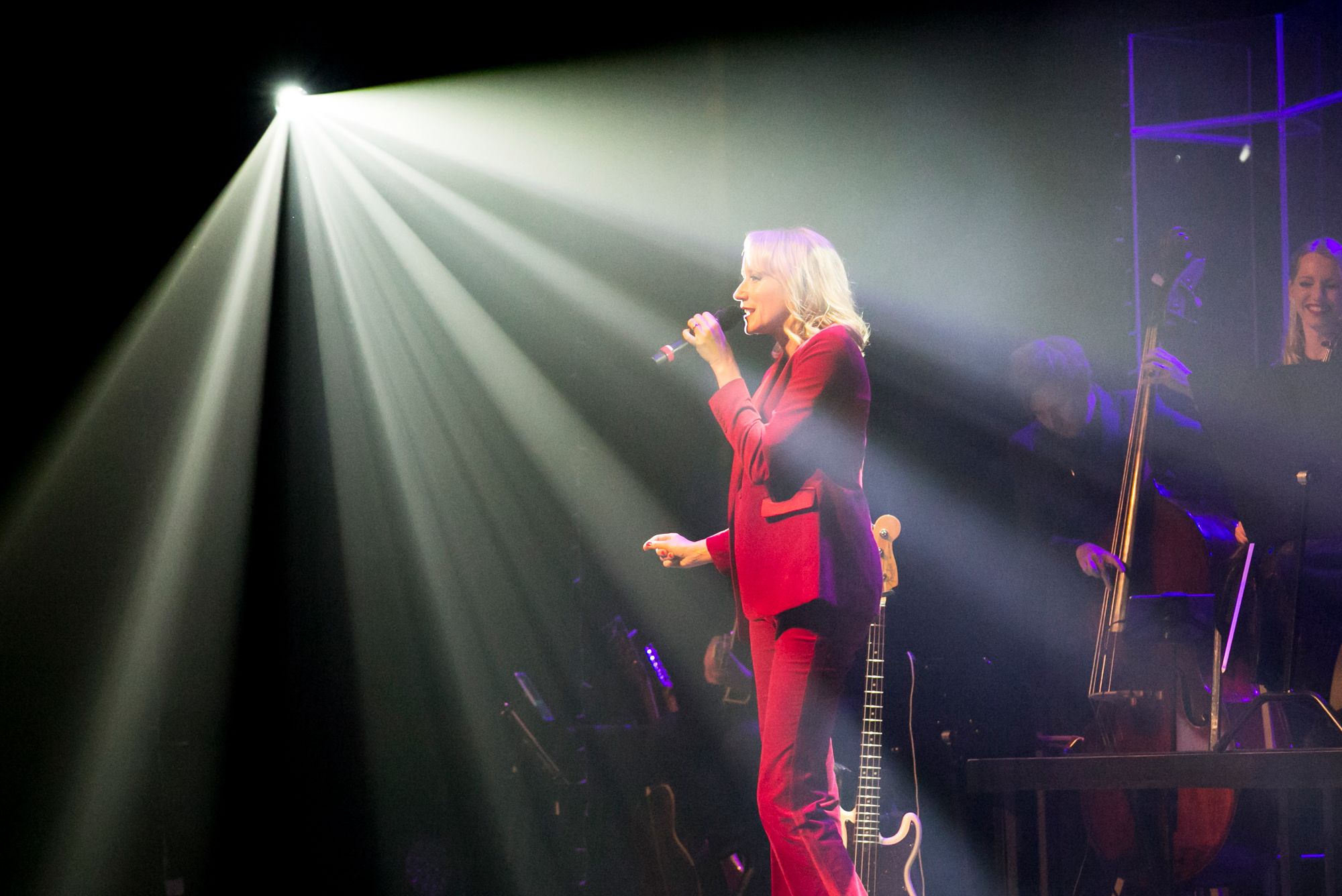 Matildas jul med David Lindgren i  Louis De Geer Konsert & Kongress i Norrköping. Fotograf Rebecca Nordin.