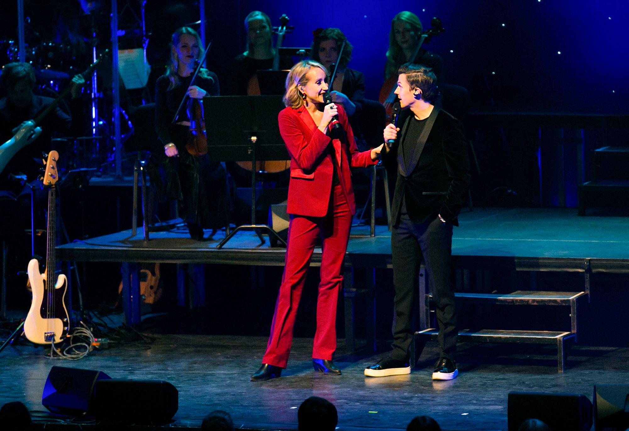 Matildas jul med David Lindgren i  Louis De Geer Konsert & Kongress i Norrköping. Fotograf Rebecca Nordin.