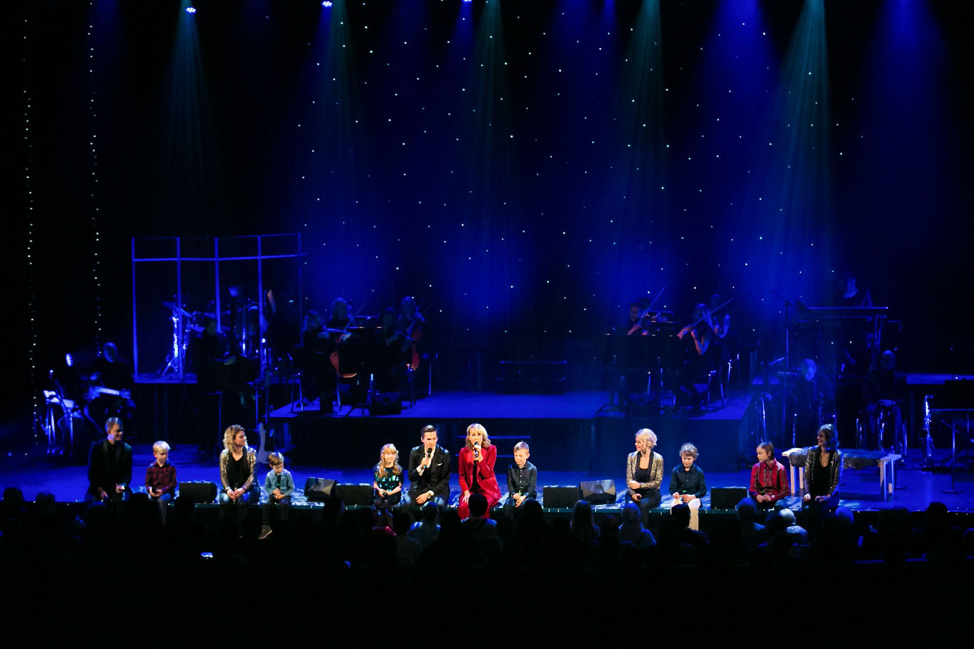 Matildas jul med David Lindgren i  Louis De Geer Konsert & Kongress i Norrköping. Fotograf Rebecca Nordin.