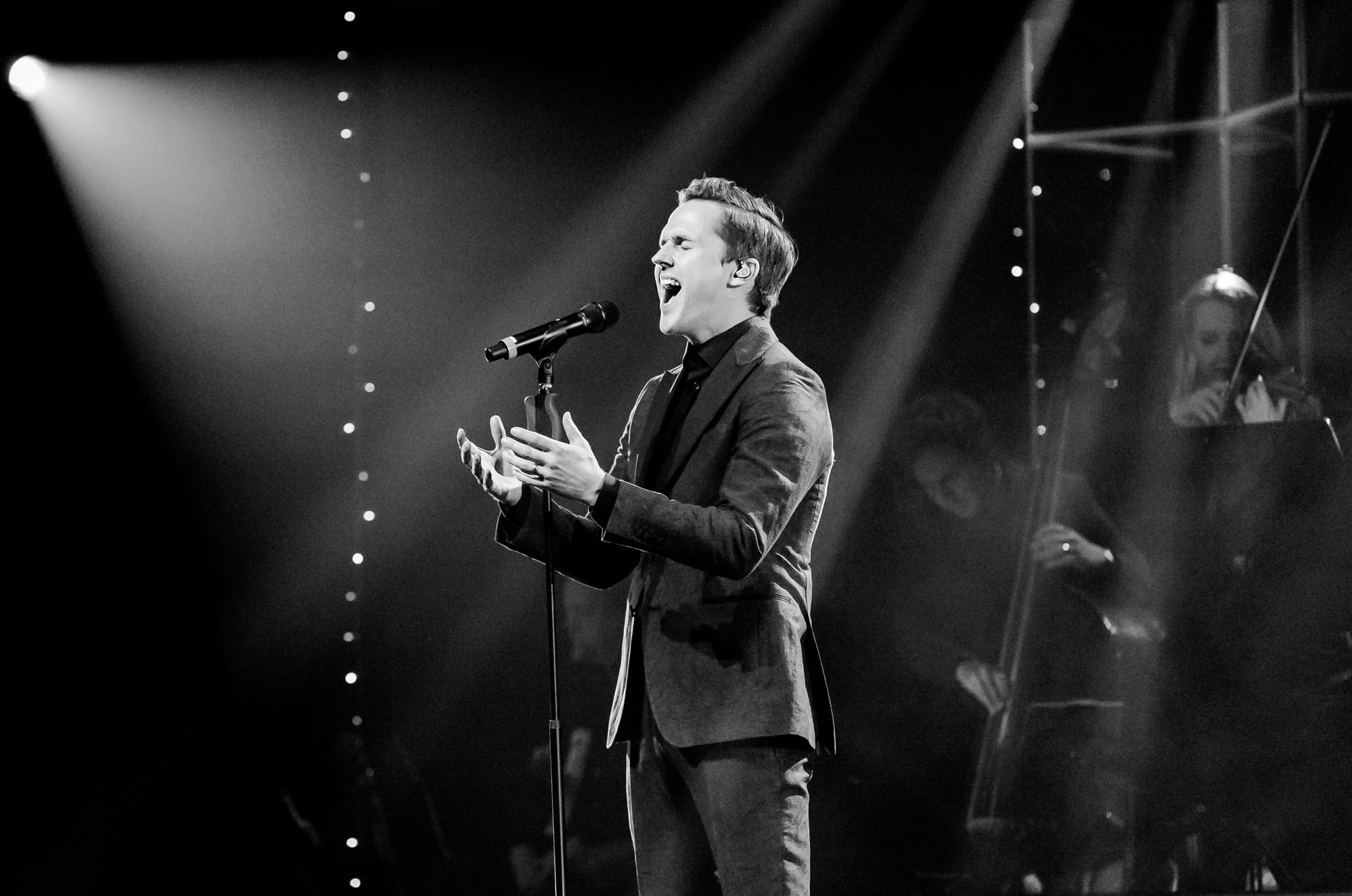 Matildas jul med David Lindgren i  Louis De Geer Konsert & Kongress i Norrköping. Fotograf Rebecca Nordin.
