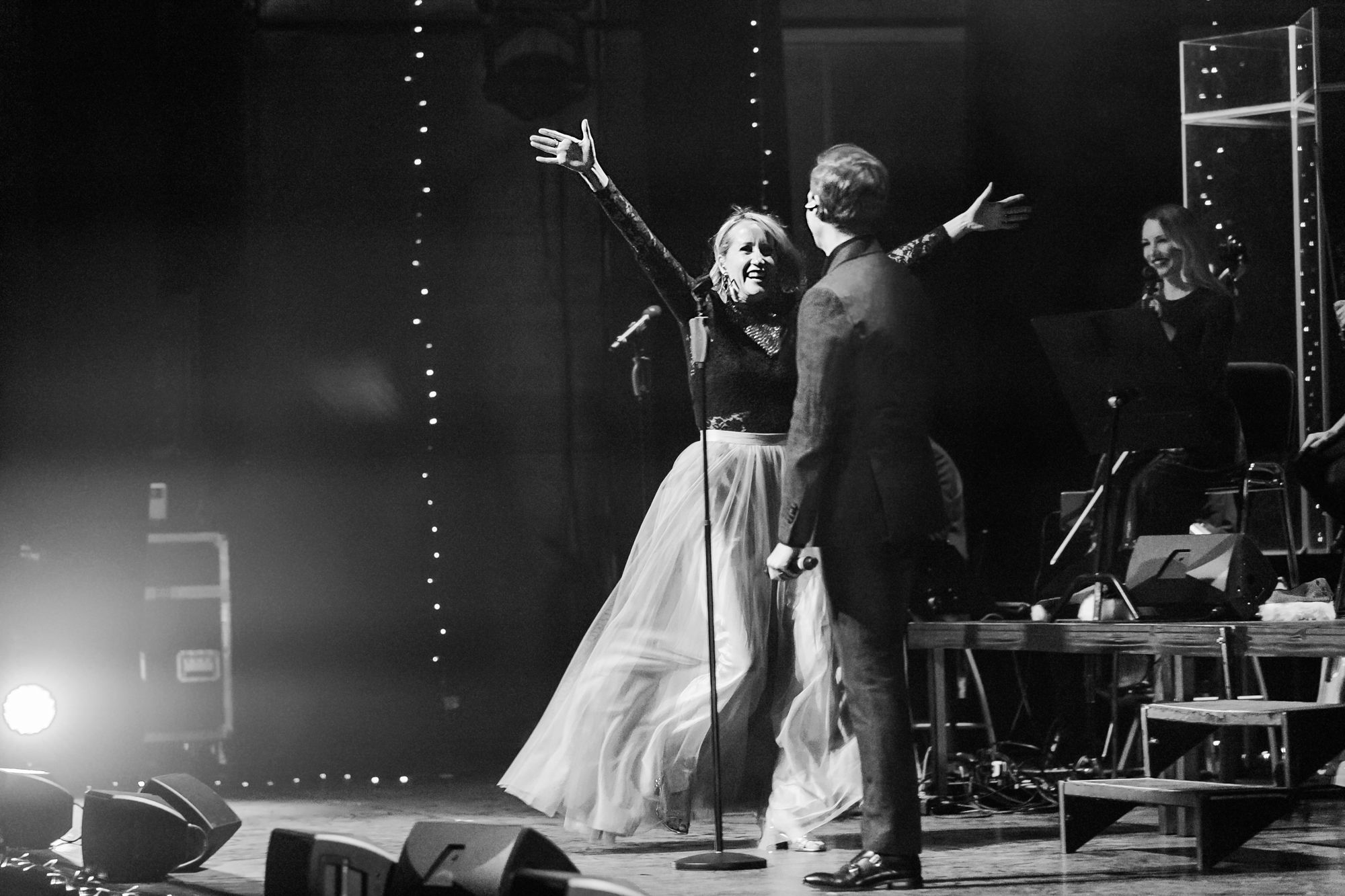 Matildas jul med David Lindgren i  Louis De Geer Konsert & Kongress i Norrköping. Fotograf Rebecca Nordin.