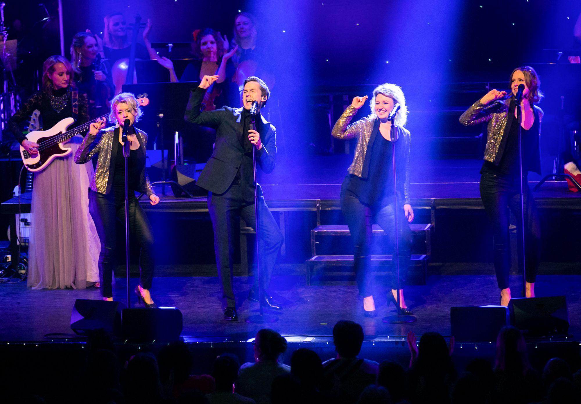 Matildas jul med David Lindgren i  Louis De Geer Konsert & Kongress i Norrköping. Fotograf Rebecca Nordin.