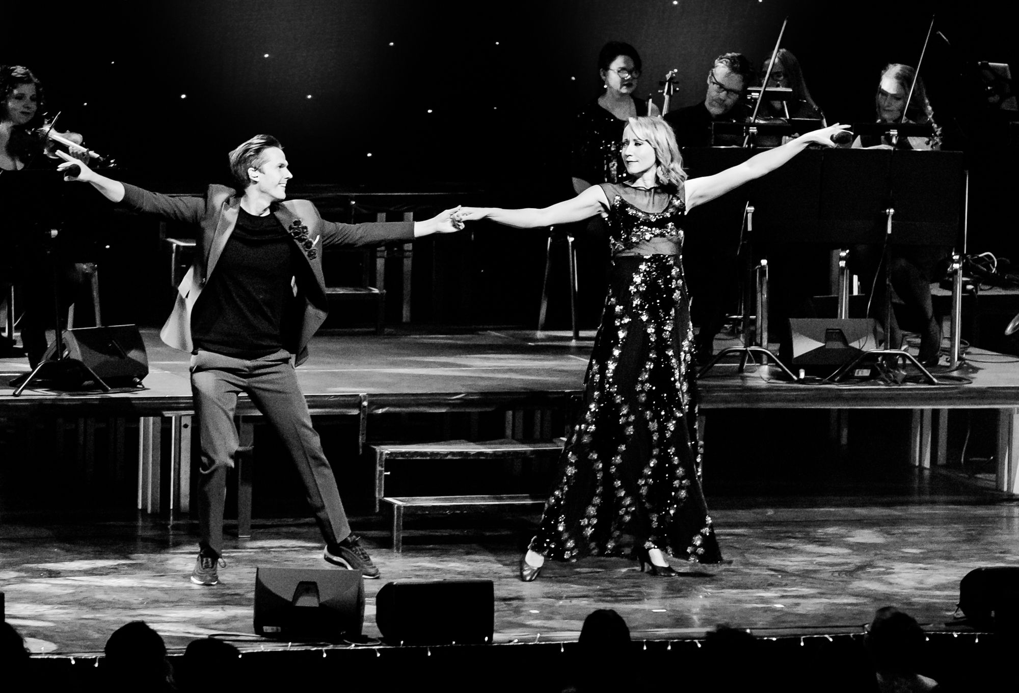 Matildas jul med David Lindgren i  Louis De Geer Konsert & Kongress i Norrköping. Fotograf Rebecca Nordin.