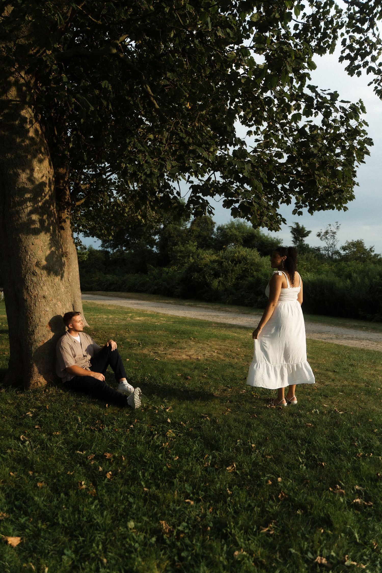 couples engagement session at Harkness state park, Connecticut