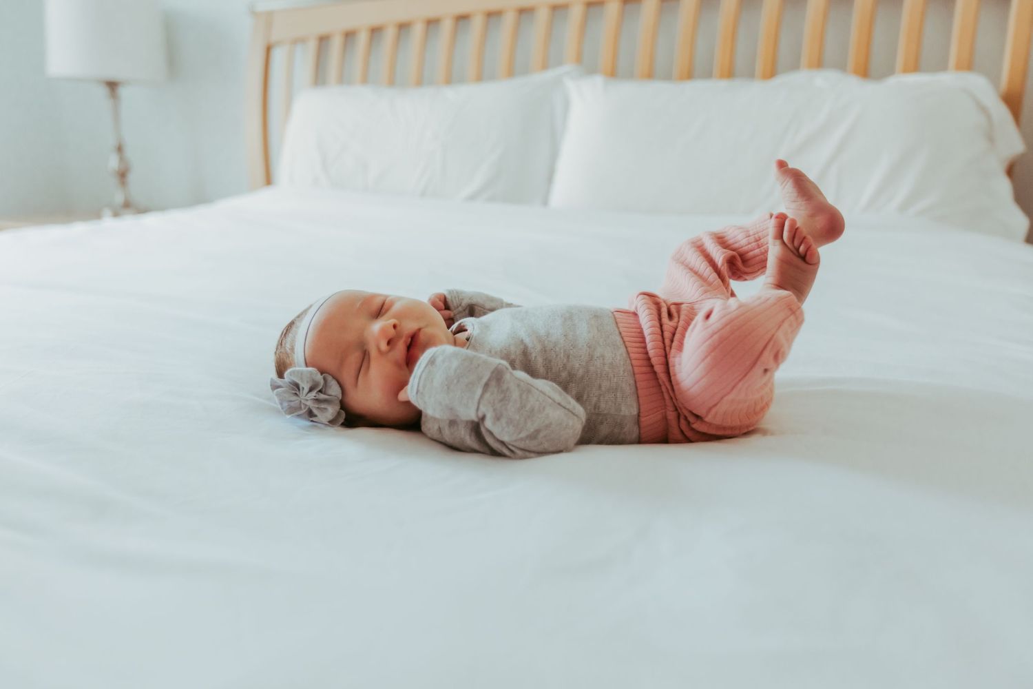 In home lifestyle newborn session in Marlton New Jersey and Medford New Jersey, South Jersey  baby newborn photography sessions.