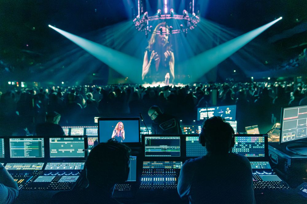 Concert of the year 2024 Ziggodome Amsterdam - FOH Front of House - MA Lighting GrandMA3 Creative Freedom