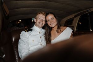 Catholic wedding portrait