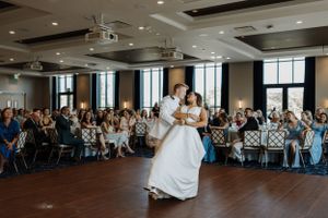 Catholic wedding portrait