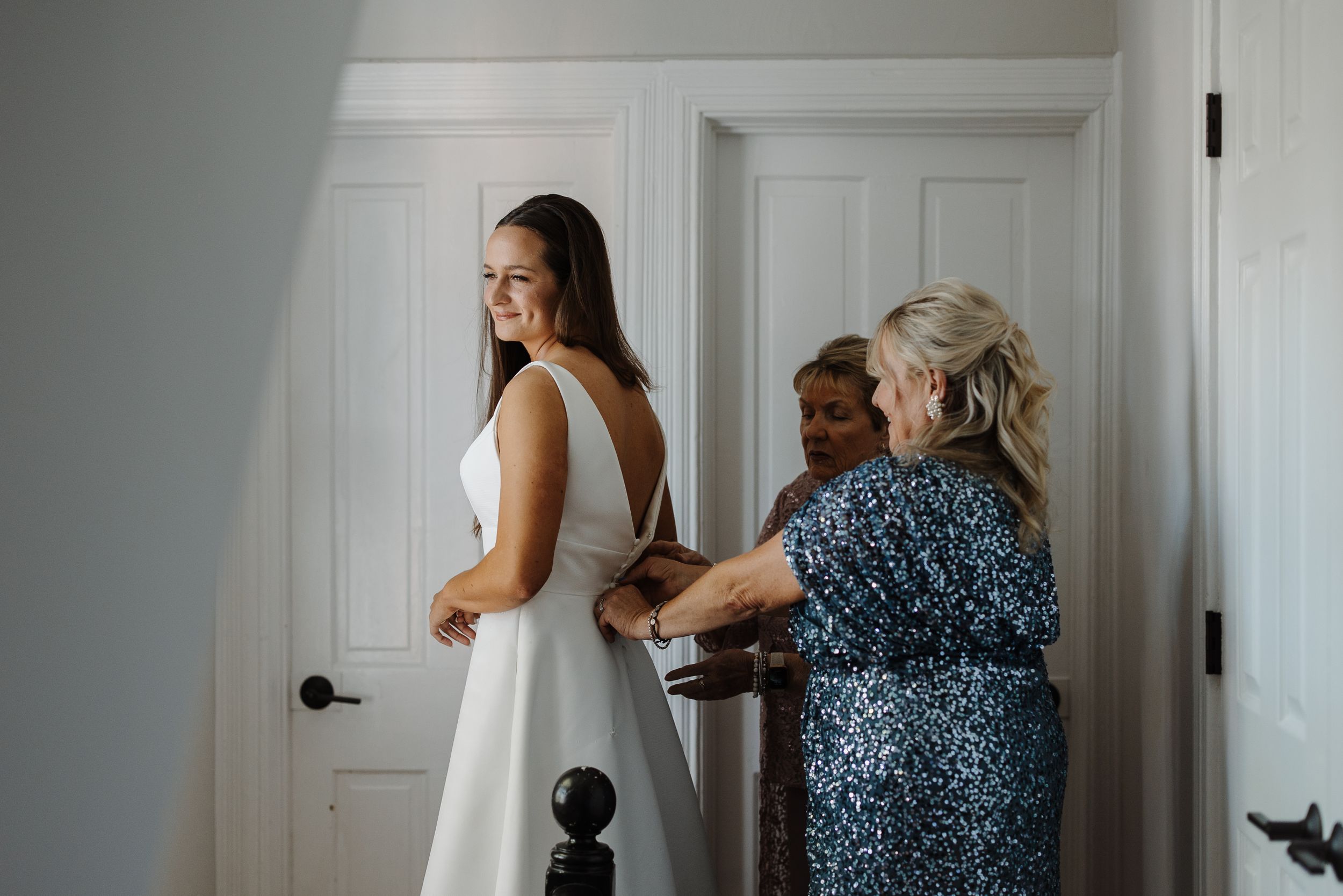 Catholic wedding portrait
