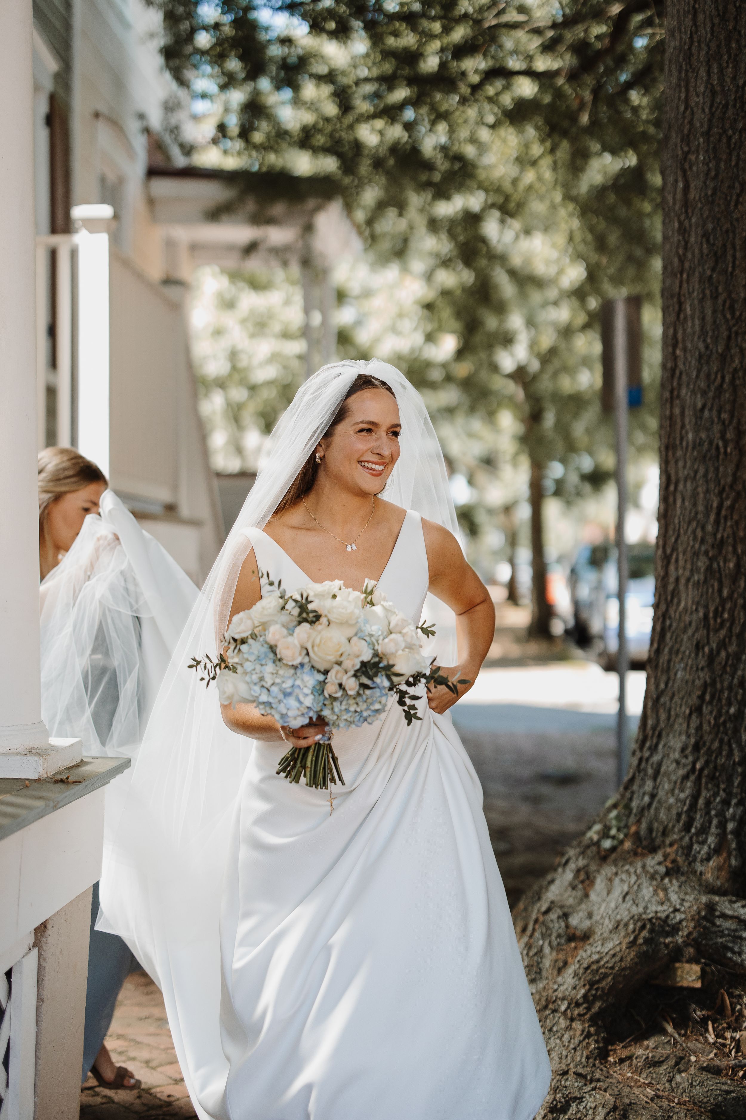 Catholic wedding portrait
