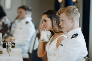 Catholic wedding portrait