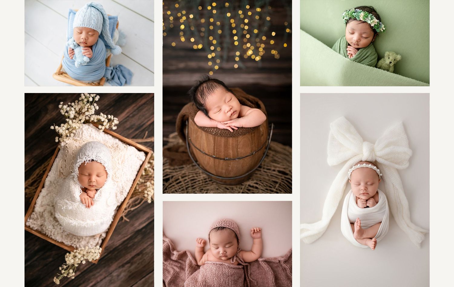 Adelaide newborn photographer Lin Photography - natural baby portrait with lightly vintage style