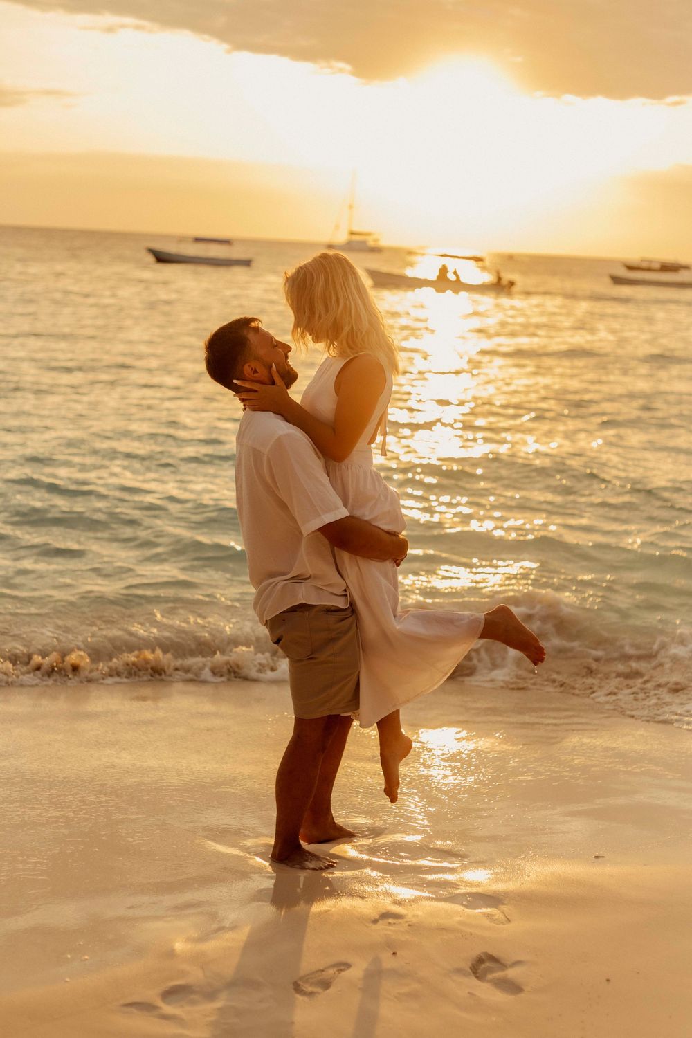 Wedding couple photoshoot Nungwi Zanzibar
