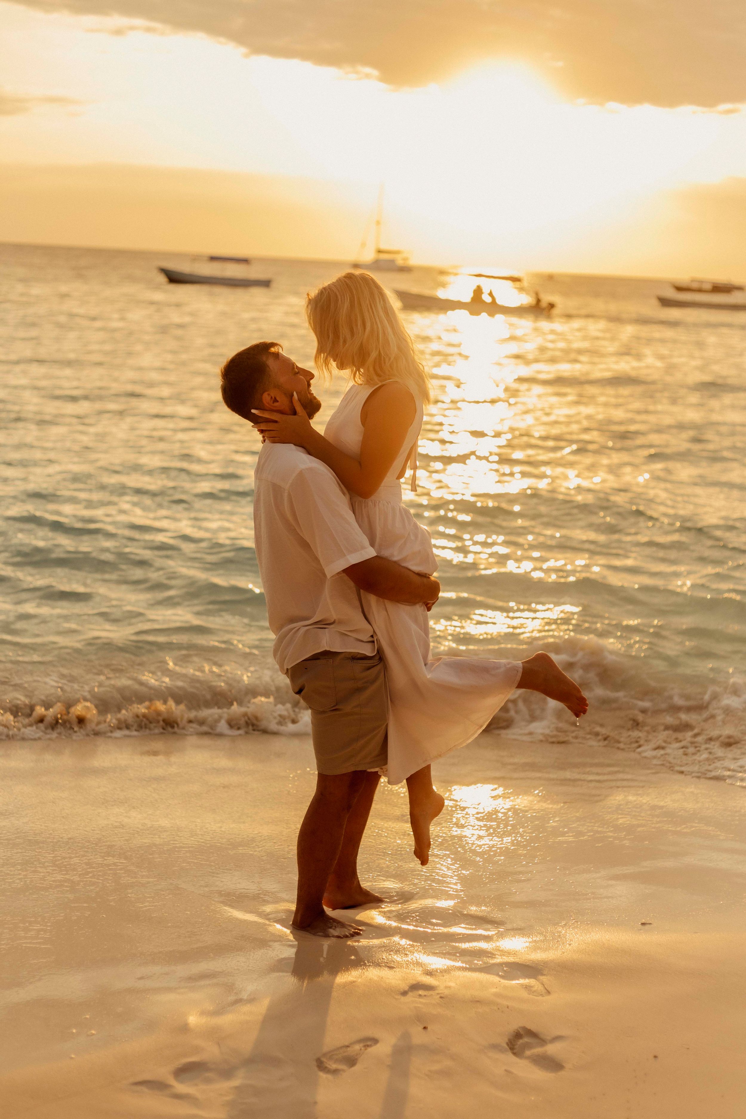 Wedding couple photoshoot Nungwi Zanzibar