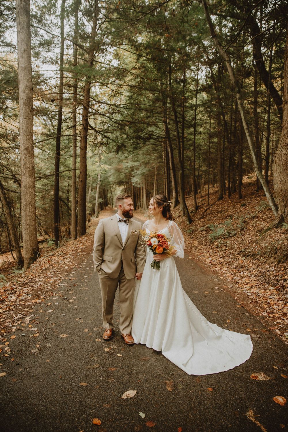 Anchor Village Wedding Shippenville, PA, Pittsburgh Wedding Photographer, Moody Fall Modern Industrial Boho, Indiana PA