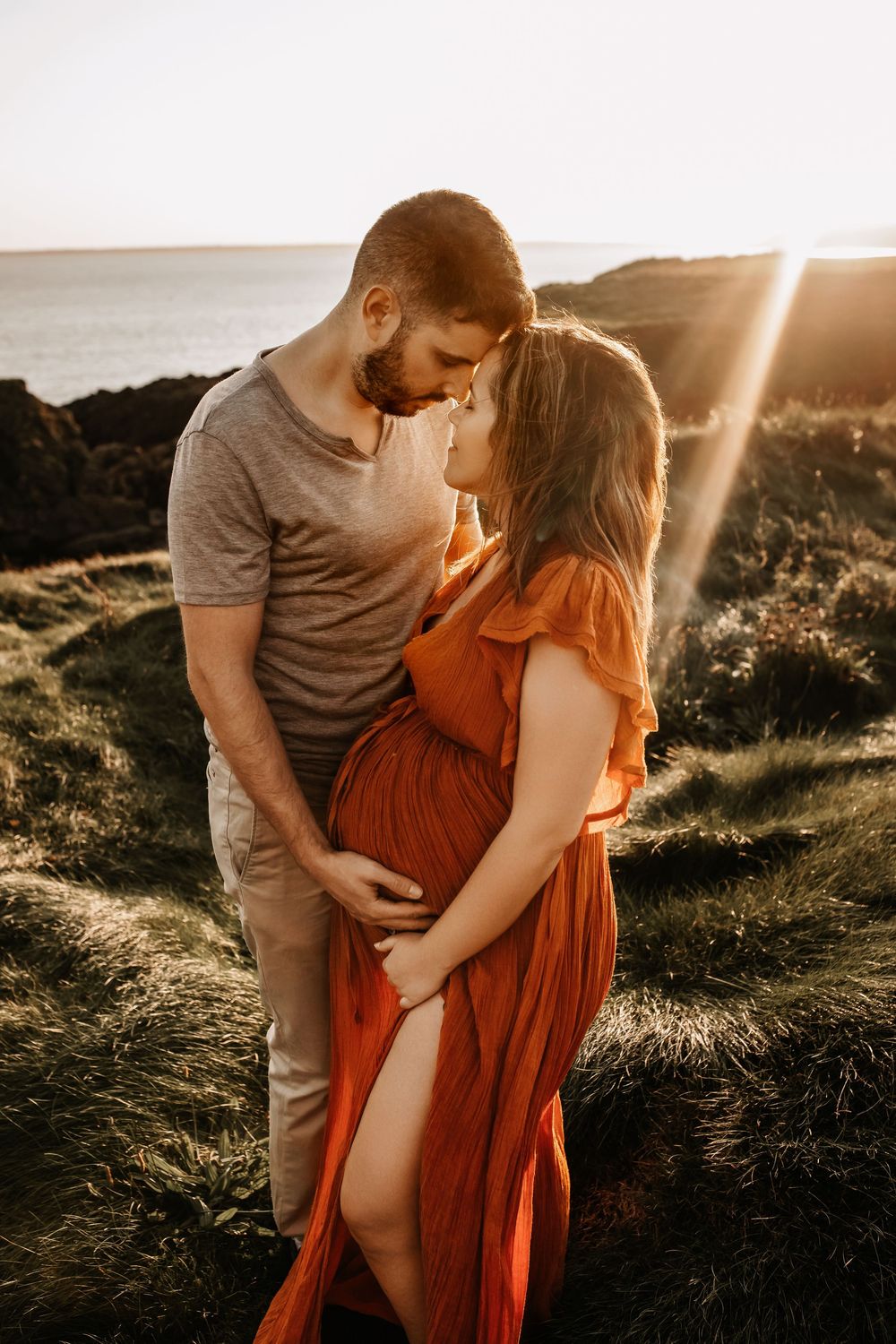 Maternity Photos on the beach Photography, East Cork, West Waterford.