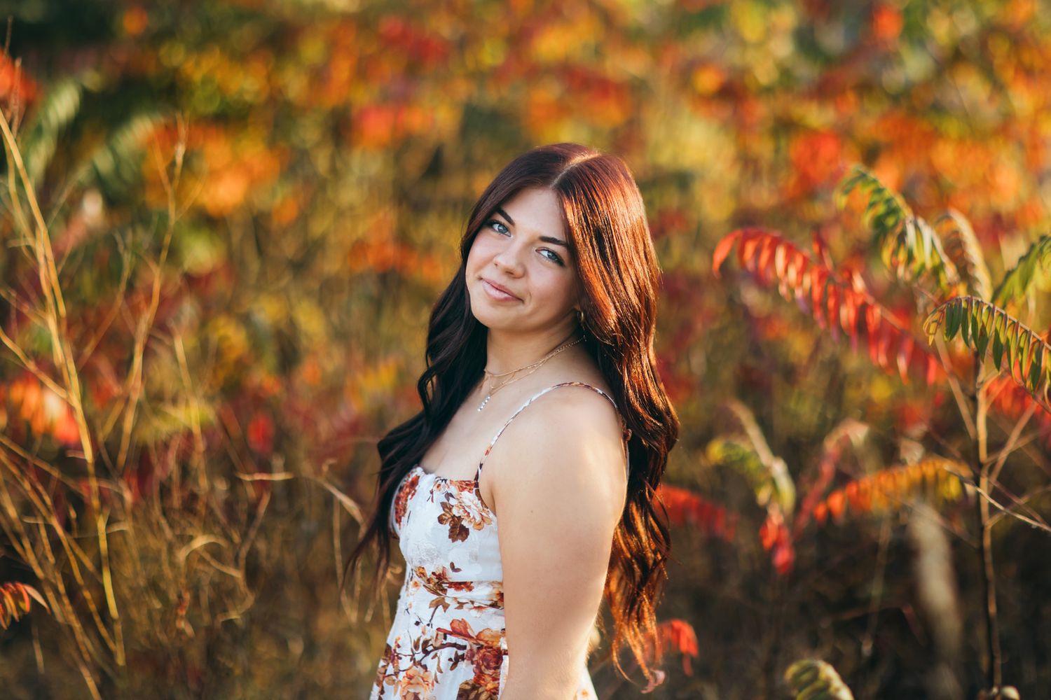 Sioux Falls flower fields for senior portraits, South Dakota flower fields, flowers for senior girl's photo shoot, Sioux Falls Senior Photos