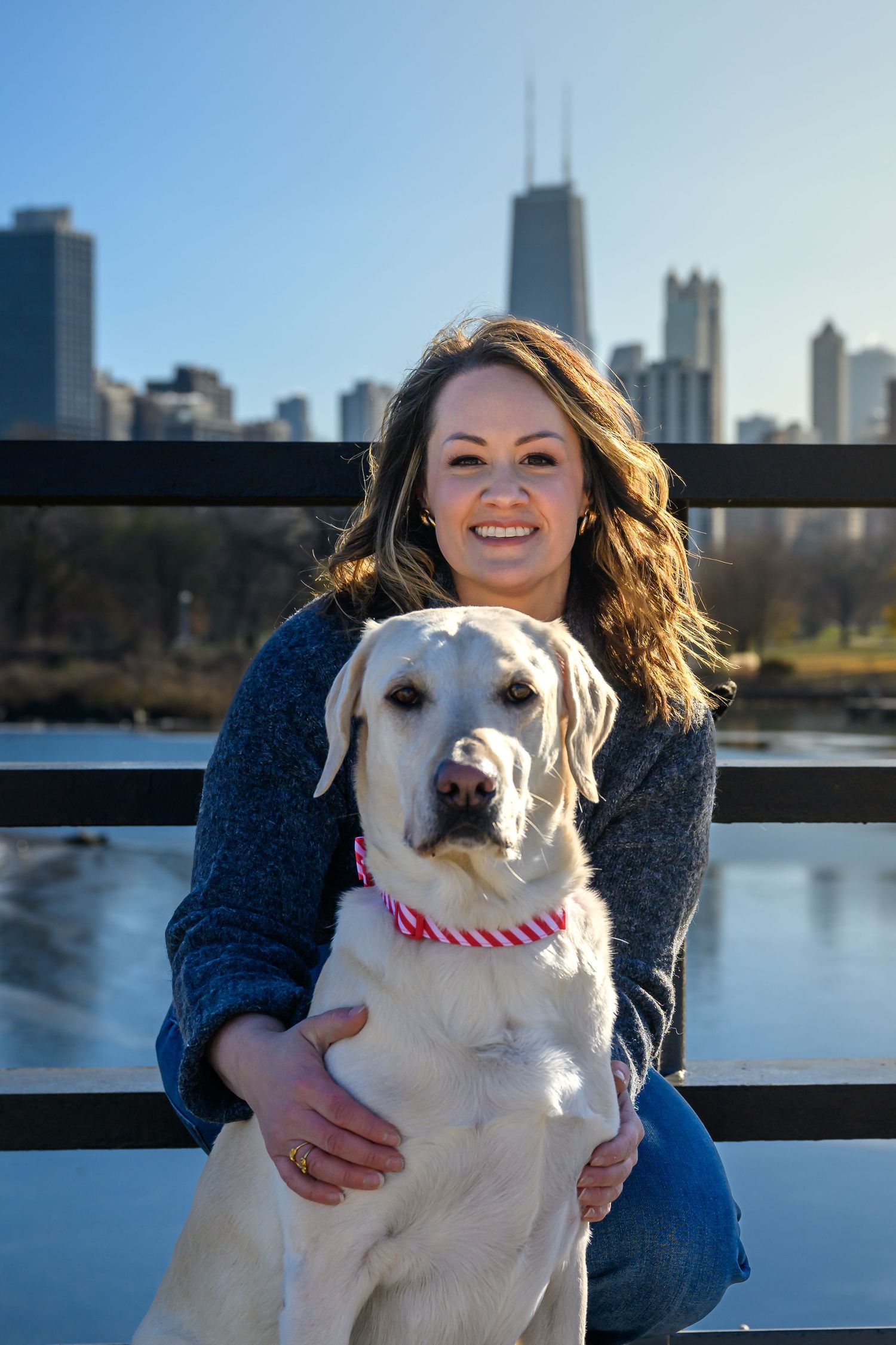 Portrait with pets.