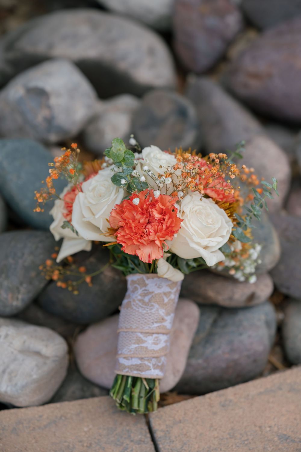 Wedding photographer at Grace Gardens in El Paso, TX