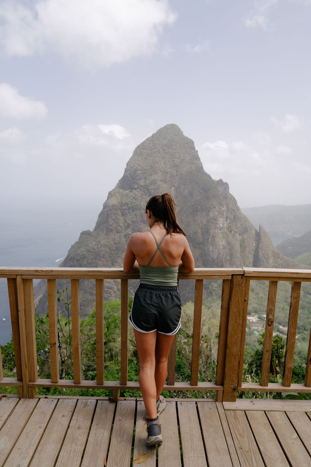 Saint Lucia Gros Piton Tet Paul Nature Trail