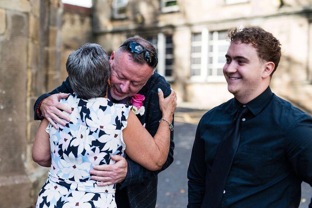 Natural and relaxed budget-friendly wedding photography at Dudley Register Office, captured by documentary-style wedding photographer