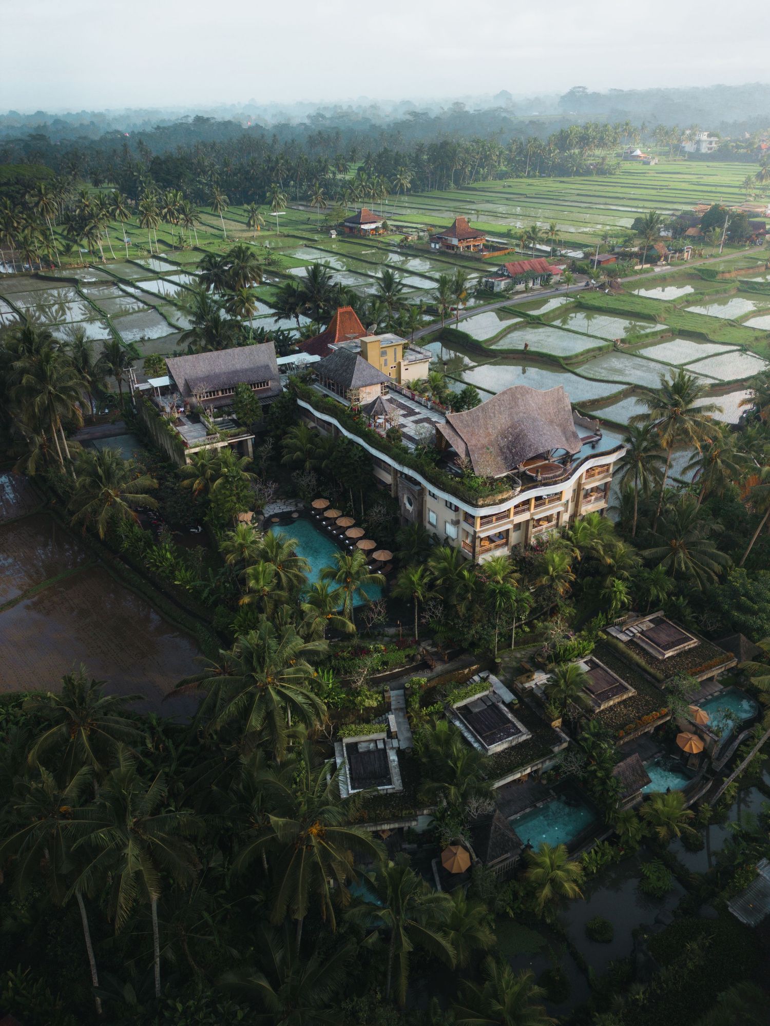 Bali luxury hotel photography highlighting elegant interiors, tranquil atmosphere, and upscale hospitality experiences.