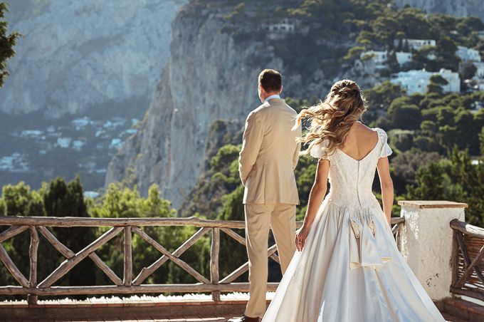 Intimate wedding in Capri