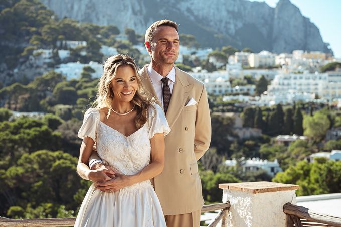 Intimate wedding in Capri