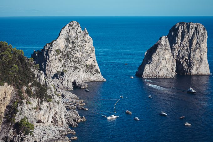 Intimate wedding in Capri