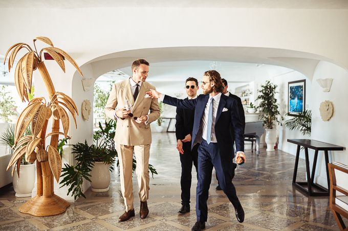 Intimate wedding in Capri