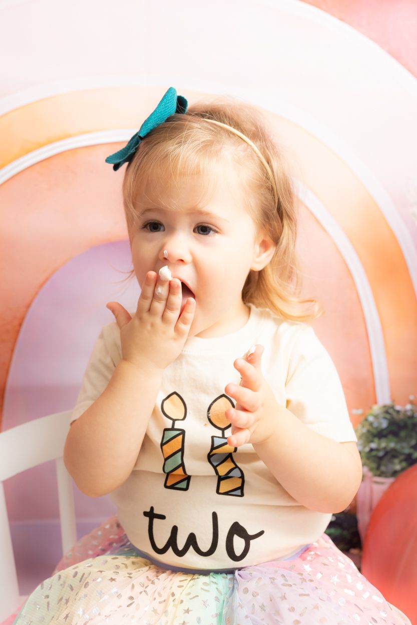 first or second birthday milestone photos at Samantha ann photo studio. family photographer in swansboro serving Emerald Isle nc beach.