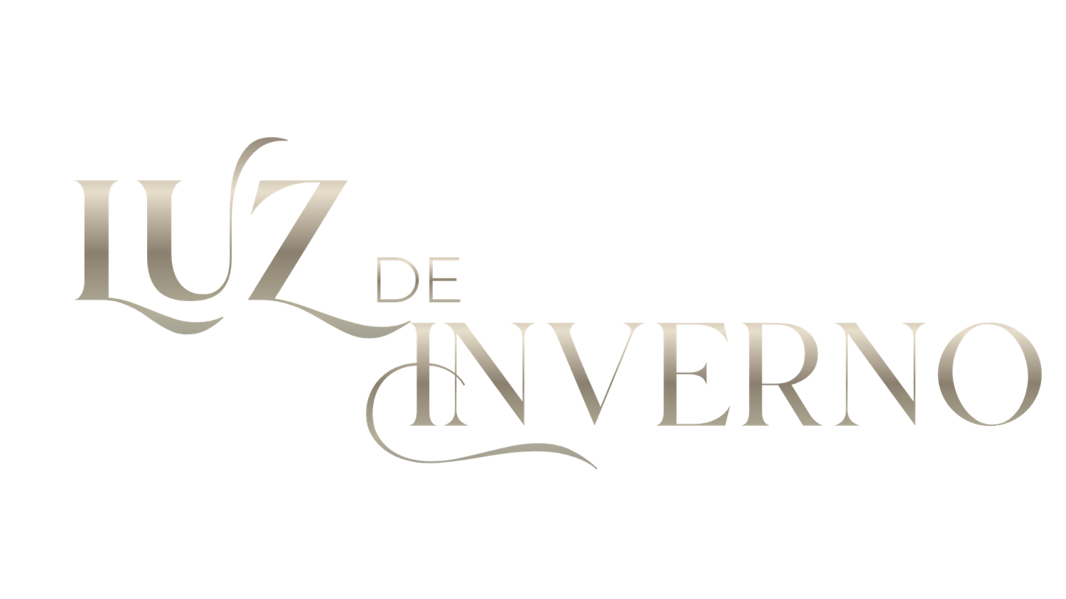 White text showing the word 'Inverno' with elegant decorative flourishes against a light background.