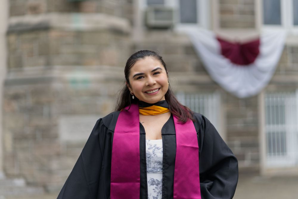 Fordham University Graduation upper body