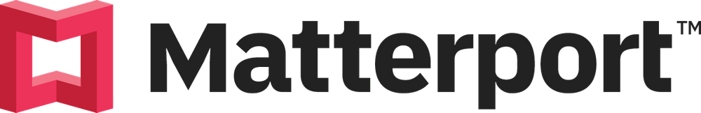Matterport corporate logo with distinctive red square emblem.