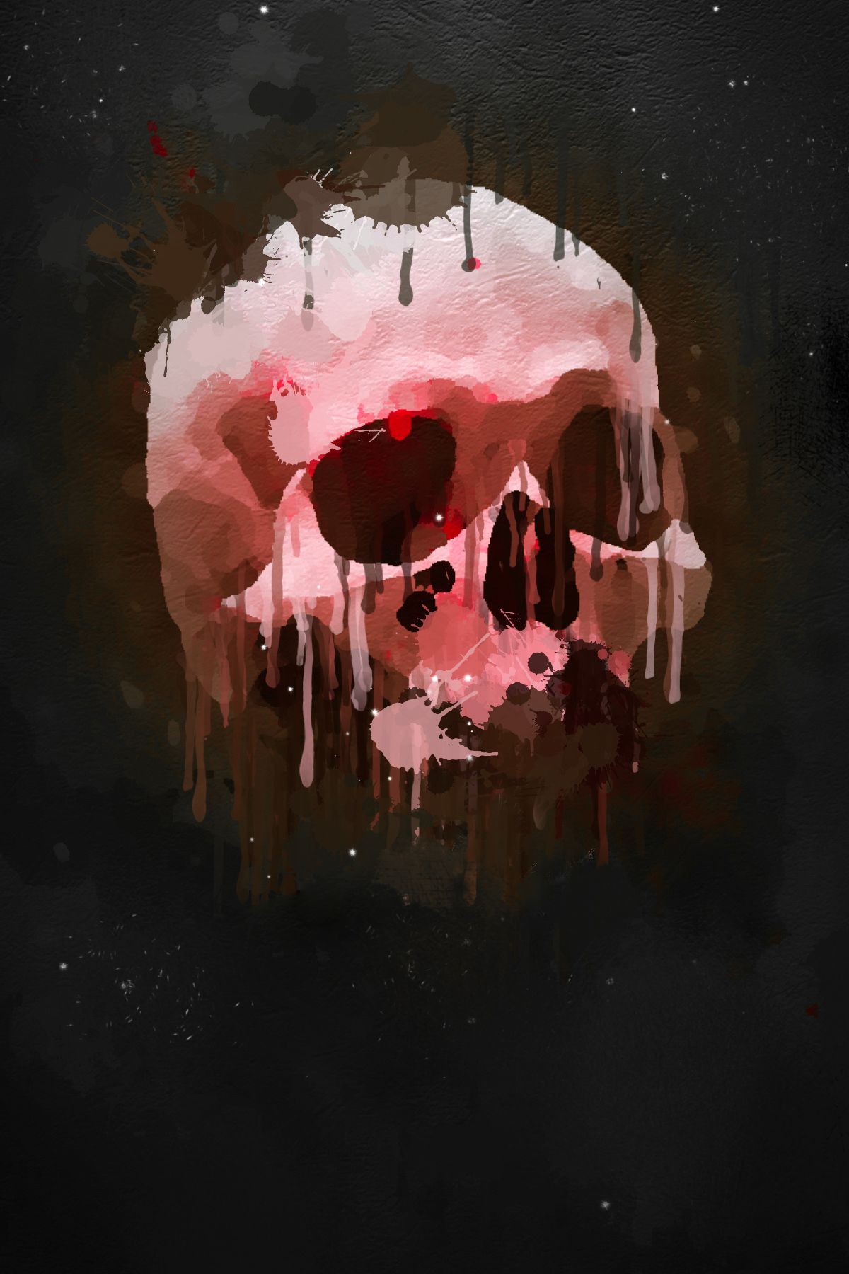 Skull Art by Ash Moon