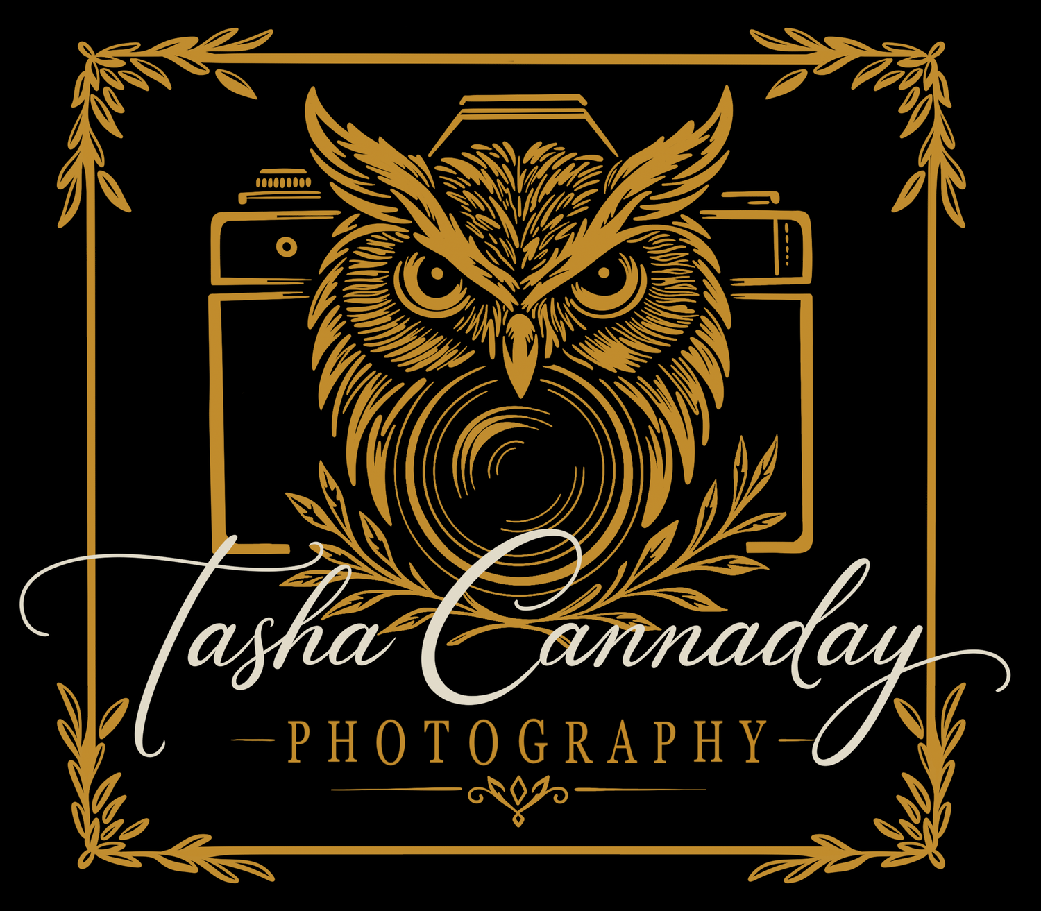 Tasha Cannaday Photography logo, Family photographer in Windsor, Amherstburg & Essex County
