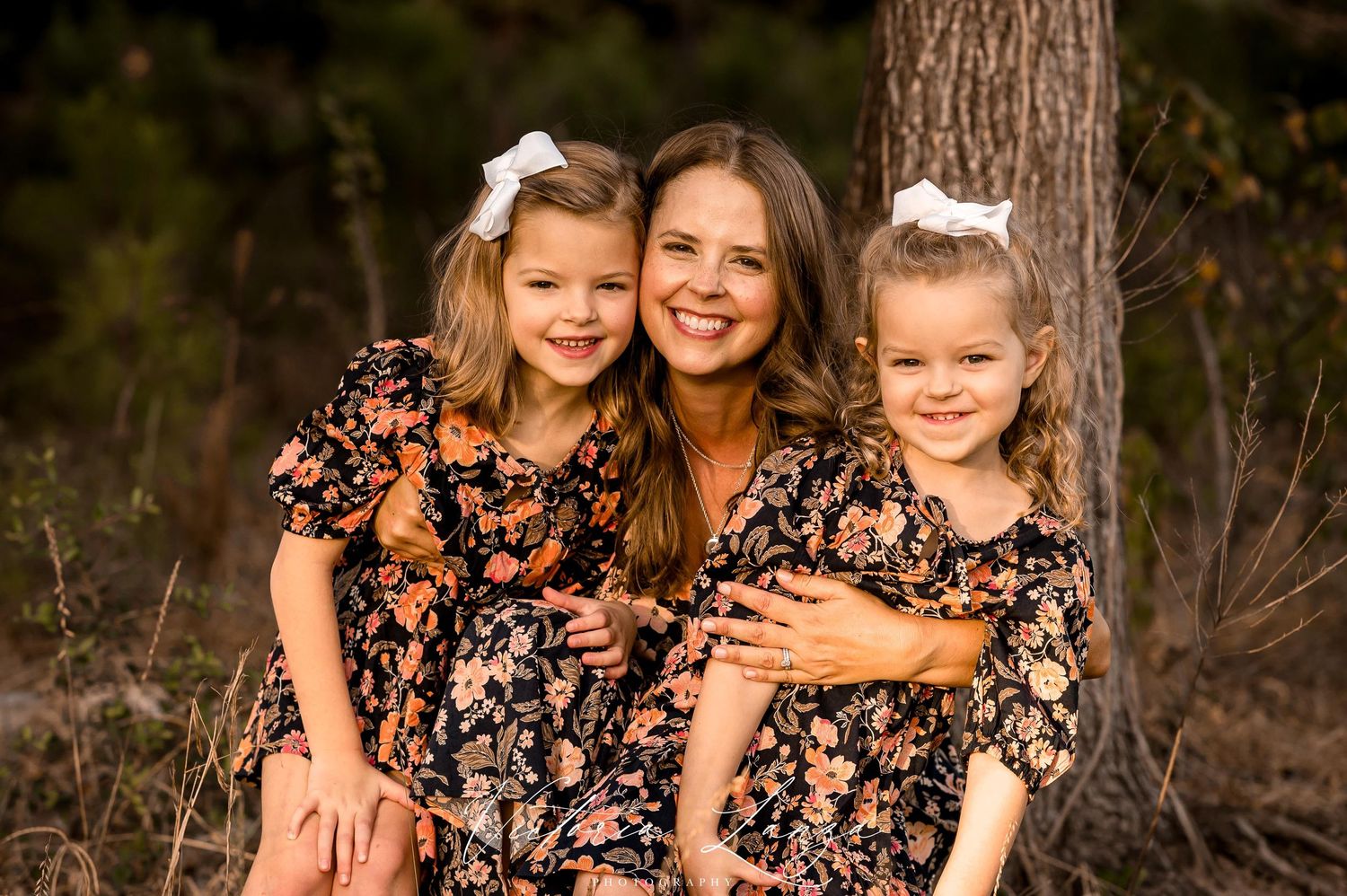family photoshoot for fall minis in houston texas