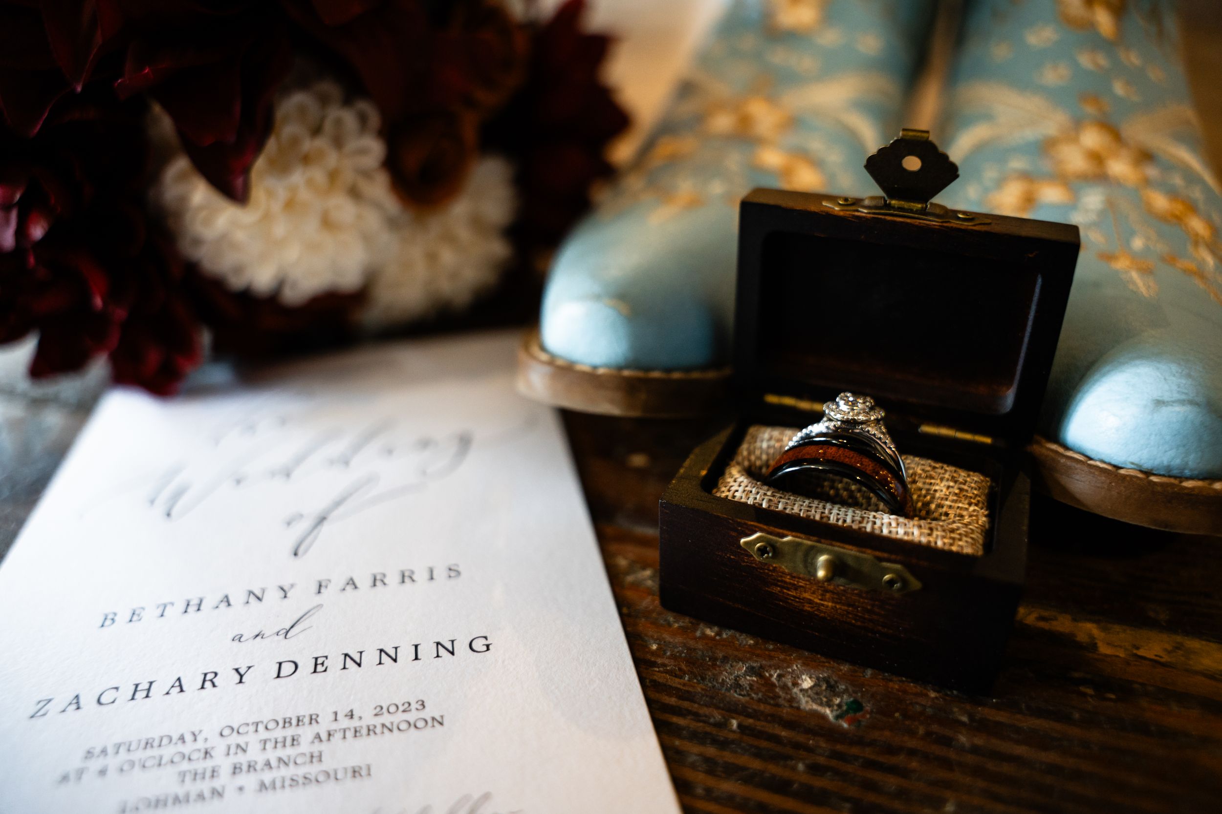A wedding detail shot