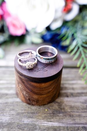 A wedding detail shot
